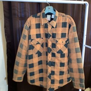 Outdoor exchange flannel jacket retro vintage